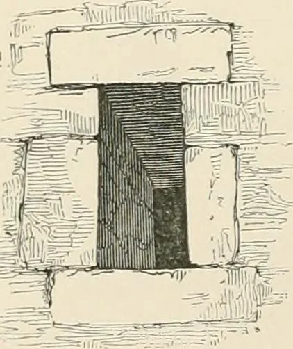 An illustration from The ecclesiastical architecture of Ireland, anterior to the Anglo-Norman invasion; comprising an essay on the origin and uses of the round towers of Ireland, which obtained the gold medal and prize of the Royal Irish Academy, 1845, leaf 438