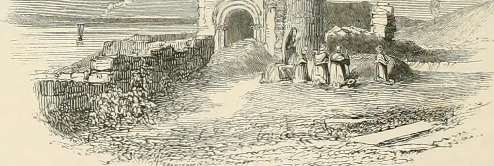 An illustration from The ecclesiastical architecture of Ireland, anterior to the Anglo-Norman invasion; comprising an essay on the origin and uses of the round towers of Ireland, which obtained the gold medal and prize of the Royal Irish Academy, 1845, leaf 440