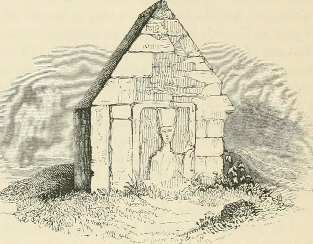 An illustration from The ecclesiastical architecture of Ireland, anterior to the Anglo-Norman invasion; comprising an essay on the origin and uses of the round towers of Ireland, which obtained the gold medal and prize of the Royal Irish Academy, 1845, leaf 478