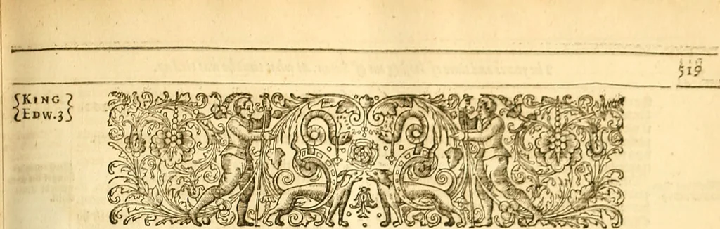 An illustration from The Ecclesiasticall historie : containing the Acts and monuments of martyrs, with a generall discourse of these later persecutions, horrible troubles and tumults, stirred up by Romish prelates in the Church: with divers other things incident, especially to this Realme of England and Scotland, as partly also to all other forraigne nations appertaining, from the time of Q. Maries entring upon the Crowne, to the reigne of our late gracious Soveraigne, Q. Elizabeth of blessed memorie, 1641, leaf 652
