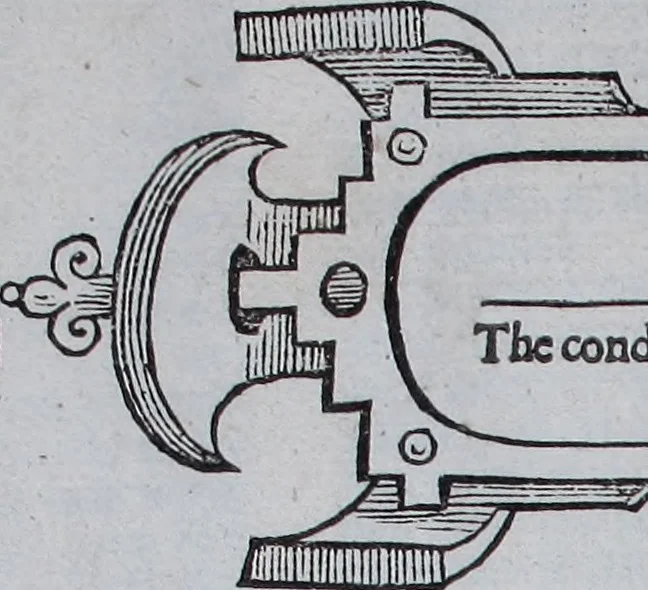 An illustration from The Ecclesiasticall historie : containing the Acts and monuments of martyrs, with a generall discourse of these later persecutions, horrible troubles and tumults, stirred up by Romish prelates in the Church: with divers other things incident, especially to this Realme of England and Scotland, as partly also to all other forraigne nations appertaining, from the time of Q. Maries entring upon the Crowne, to the reigne of our late gracious Soveraigne, Q. Elizabeth of blessed memorie, 1641, leaf 622