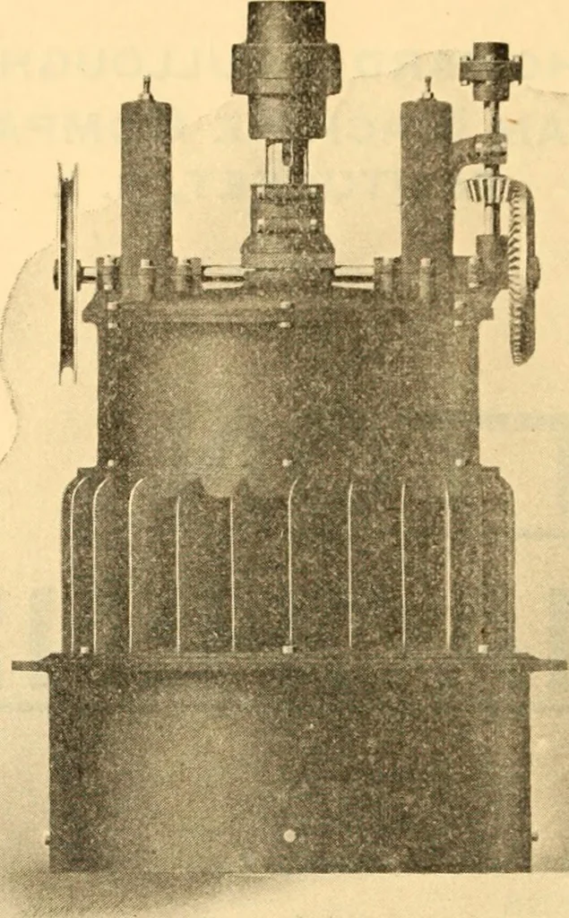 An illustration from The economical and successful management of cotton mills, 1905, leaf 230