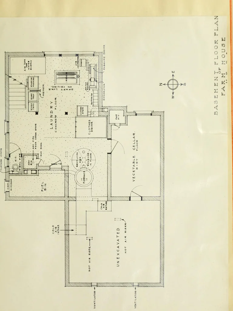 An illustration from Economic farmhouses and their architectural problems, 1914, leaf 161