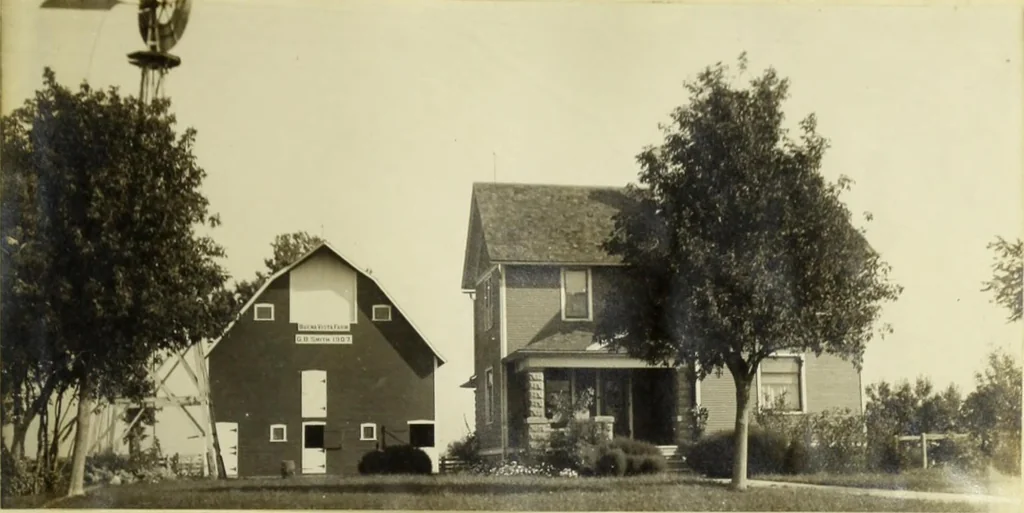 An illustration from Economic farmhouses and their architectural problems, 1914, leaf 187