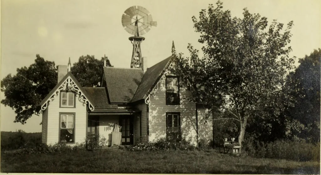 An illustration from Economic farmhouses and their architectural problems, 1914, leaf 61
