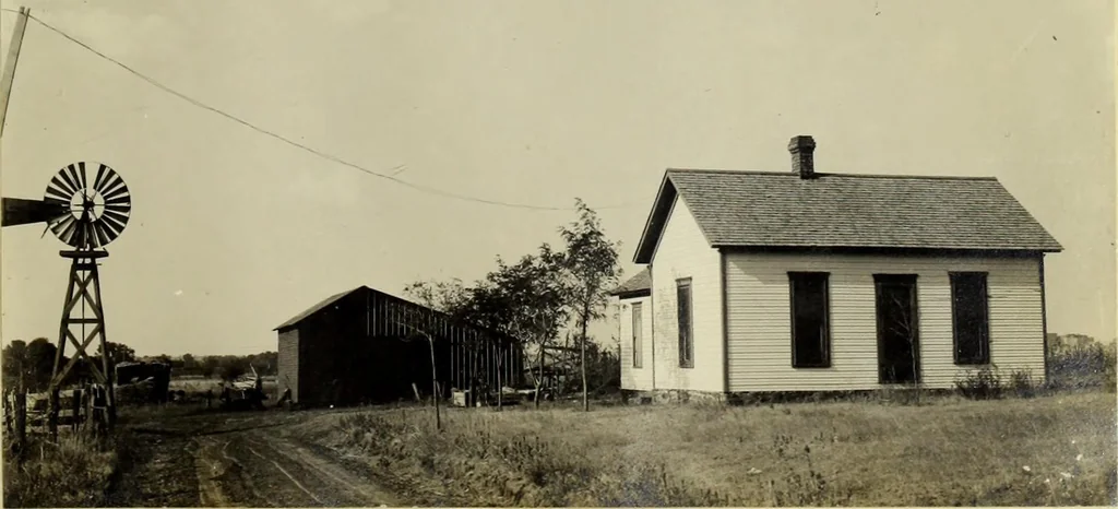 An illustration from Economic farmhouses and their architectural problems, 1914, leaf 65