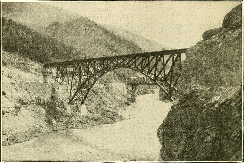 An illustration from Economics of bridgework, a sequel to Bridge engineering, 1921, leaf 284