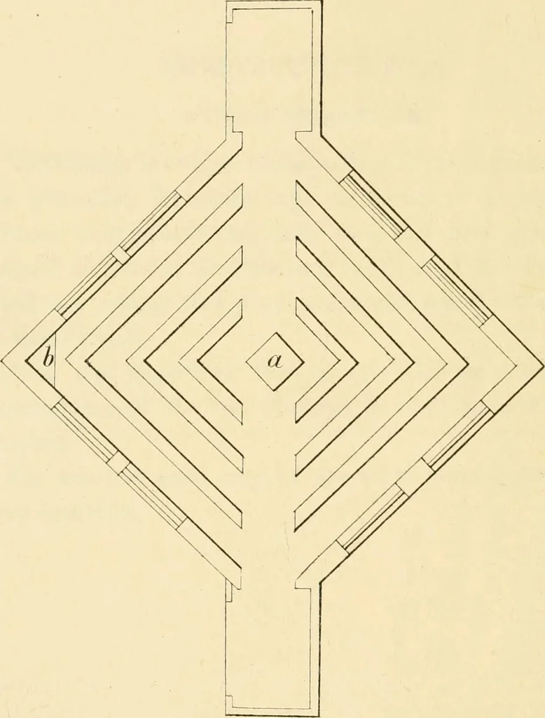 An illustration from The economy of church, parsonage and school architecture : adapted to small societies and rural districts, 1856, leaf 157