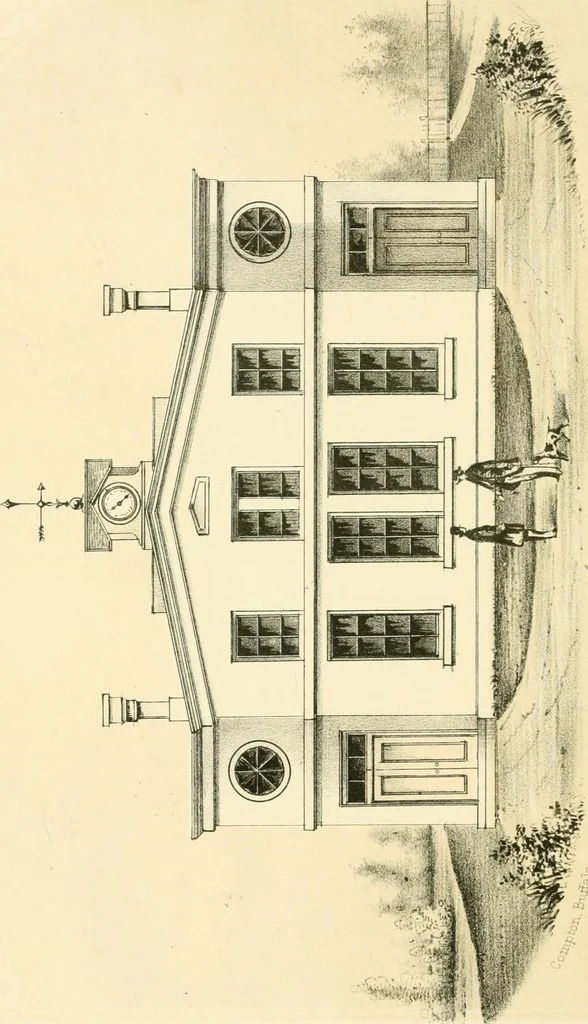 An illustration from The economy of church, parsonage and school architecture : adapted to small societies and rural districts, 1856, leaf 163
