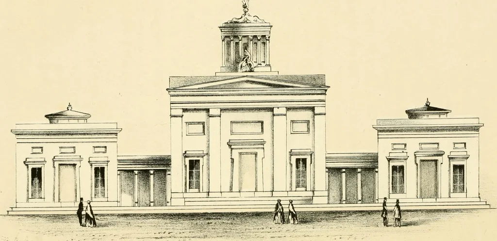 An illustration from The economy of church, parsonage and school architecture : adapted to small societies and rural districts, 1856, leaf 185