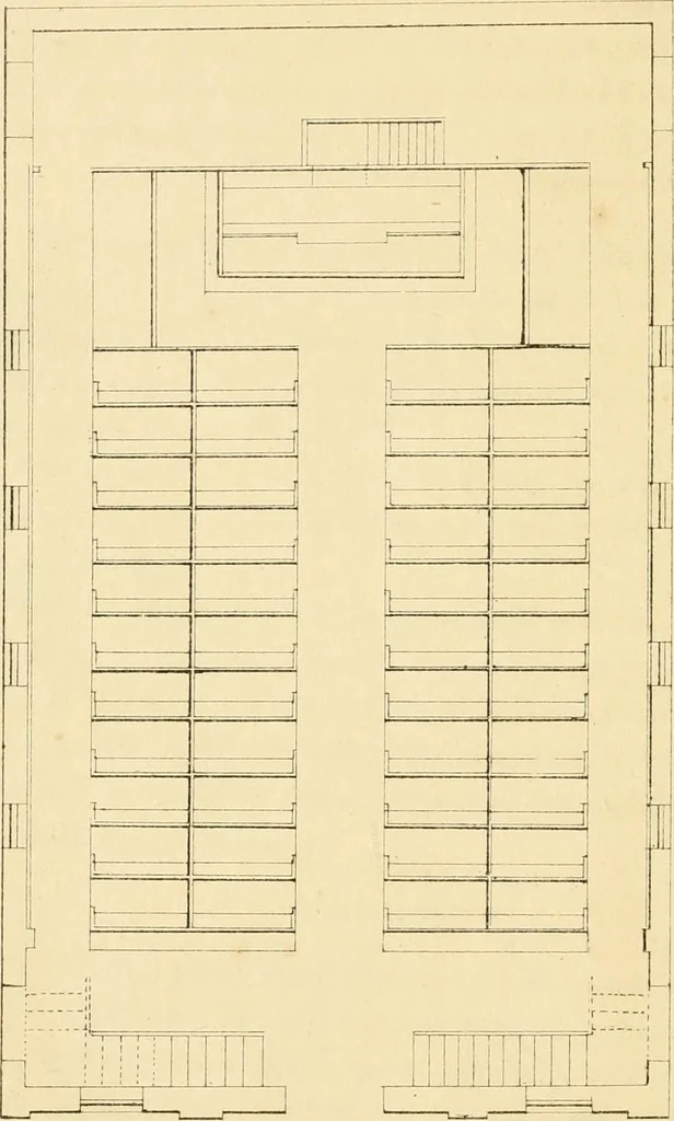 An illustration from The economy of church, parsonage and school architecture : adapted to small societies and rural districts, 1856, leaf 61