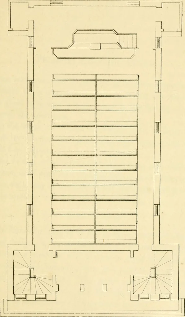 An illustration from The economy of church, parsonage and school architecture : adapted to small societies and rural districts, 1856, leaf 76