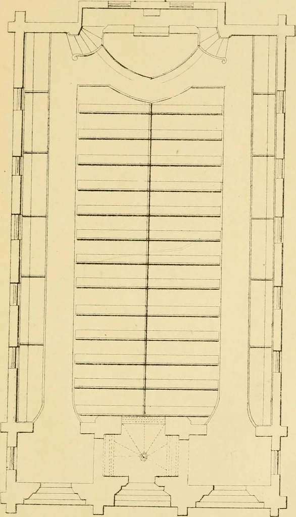 An illustration from The economy of church, parsonage and school architecture : adapted to small societies and rural districts, 1856, leaf 84