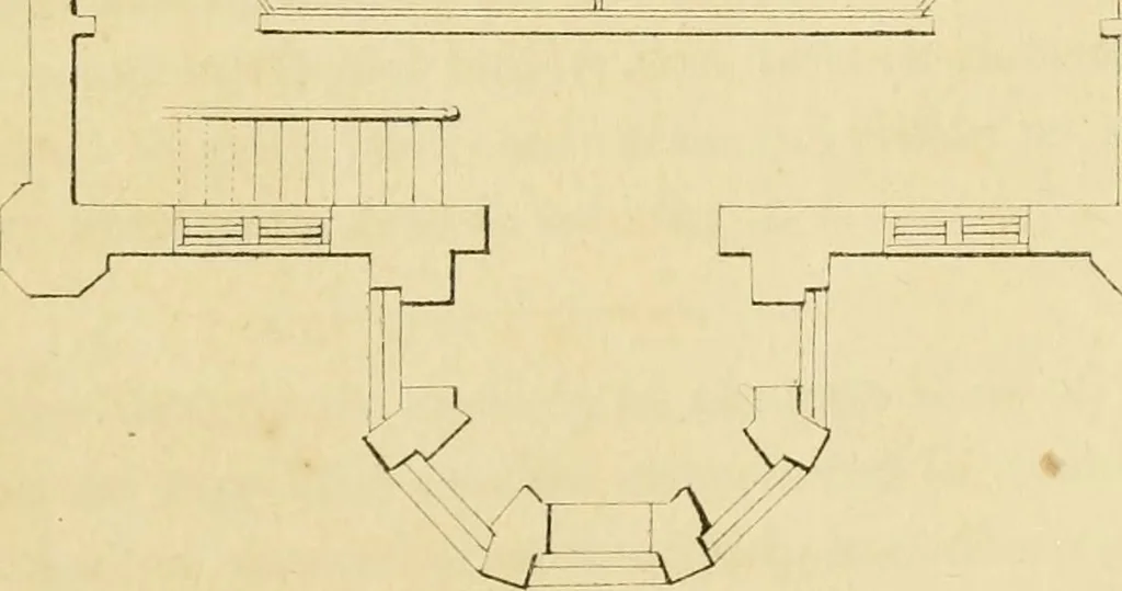 An illustration from The economy of church, parsonage and school architecture : adapted to small societies and rural districts, 1856, leaf 90