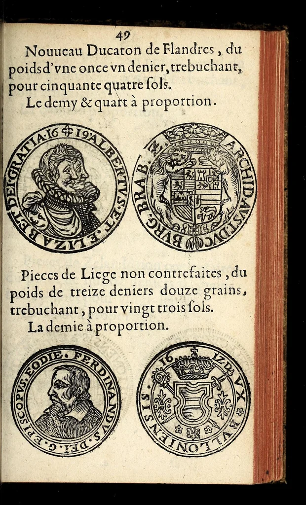 An illustration from Edict du roy, sur le reglement des monnoyes., 1635, leaf 17