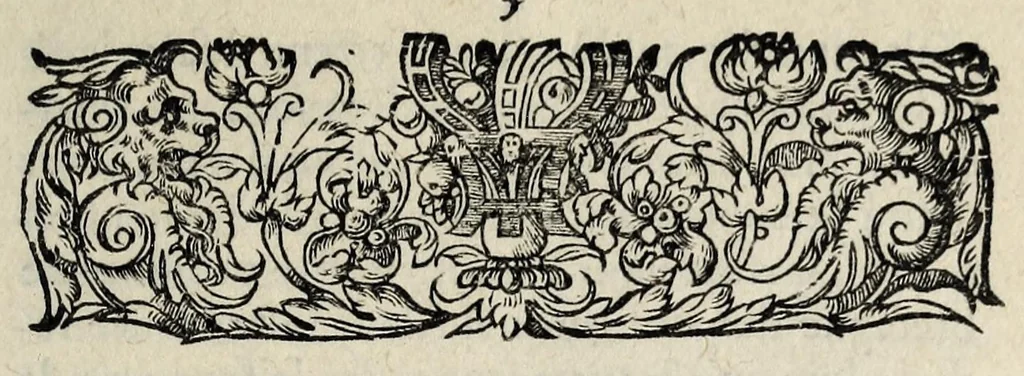 An illustration from Edict du Roy, svr les articles accordez a Monsievr le Duc de Mercœur, pour sa reduction, & de la ville de Nantes, & autres de la Bretagne, sous l'obeïssance de sa Majesté., 1598, leaf 3