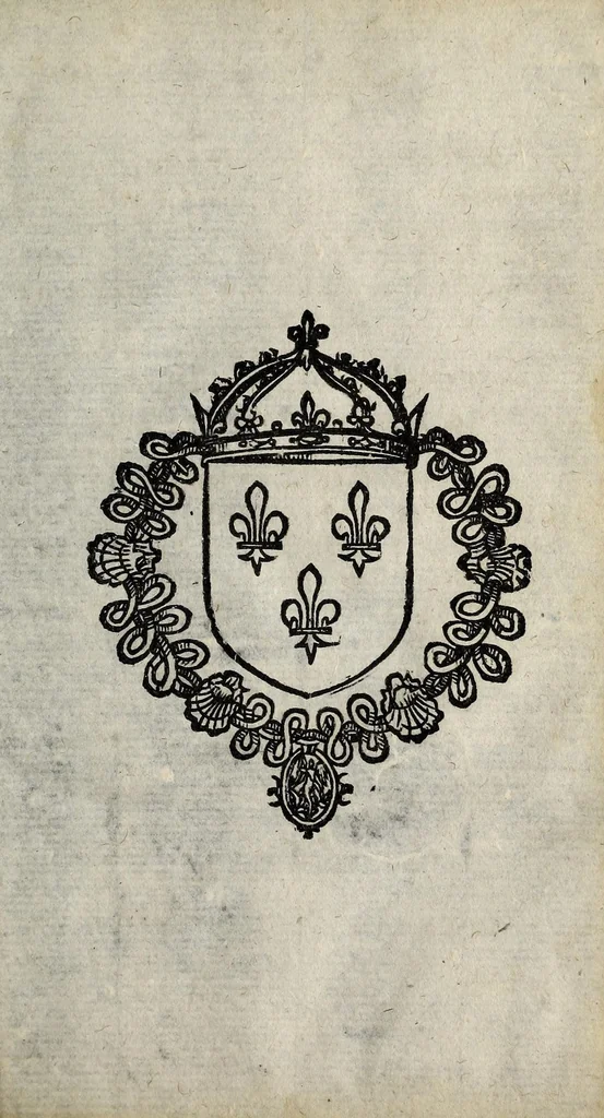 An illustration from Edict du Roy sur la pacification des troubles, contenant confirmation, ampliation, & declaration, tant des precedents Edicts sur ledit aict, mesmes en l'an 1577, que des Articles arrestez en la Conference de Nerac ..., 1581, leaf 47
