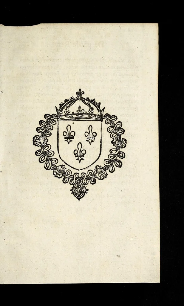 An illustration from Edict du Roy sur la pacification des troubles, contenant confirmation, ampliation, & declaration, tant des precedents Edicts sur ledit aict, mesmes en l'an 1577, que des Articles arrestez en la Conference de Nerac ..., 1581, leaf 47