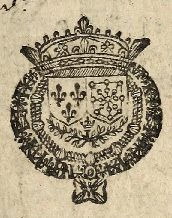 An illustration from Edict dv Roy, svr le reglement general des tailles, à la decharge de ses subjets, portant injonction d'imposer ausdites tailles tous ceux qui se sont pretendus exempts par le passe, conformément à la declaration du dix-huictieme Ianuier dernier, mil six cents trente-quatre., 1634, leaf 1
