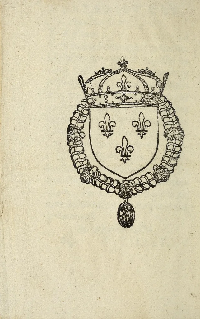 An illustration from Edict dv Roy, contenant la grace et pardon pour ceux quipar ce deuant ont mal senty de la foy., 1560, leaf 20
