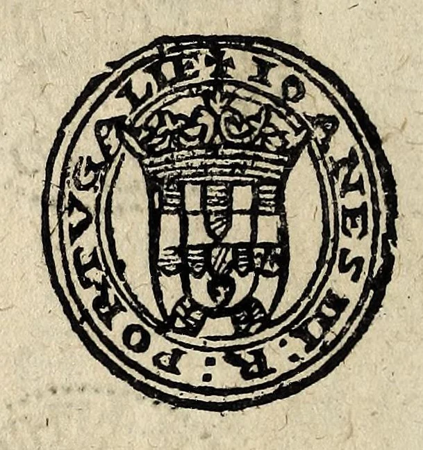 An illustration from Edict dv Roy portant novvelle fabrication d'especes d'argent: augmentation du marc d'argent le Roy, & des quarts d'eseu, testons, & francs aux coins & armes de sa Maiesté estans de leur iuste poids ... auec vne nouuelle eualuation ..., 1646, leaf 52
