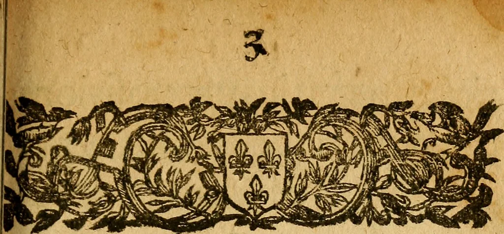 An illustration from Edict dv Roy, portant attribvtion en heredite aux Receueurs Generaux des Finances d'vn denier pour liure de taxation tant en exercise que hors iceluy, et suppression d l'Edict du mois de Decembre 1629.... : Verifié en la Chambre des comptes 10. iour de Feurier 1631, 1631, leaf 8