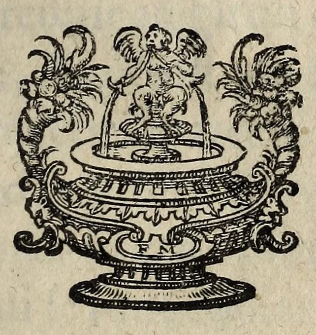 An illustration from Edict dv Roy svr la revnion de ses subjects à l'Eglise Catholique, Apostolique & Romaine., 1585, leaf 1