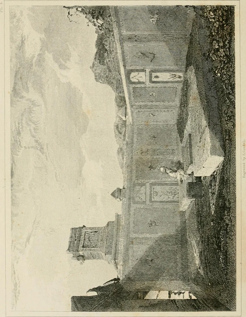 An illustration from Pompeiana : the topography, edifices, and ornaments of Pompeii, 1875, leaf 102