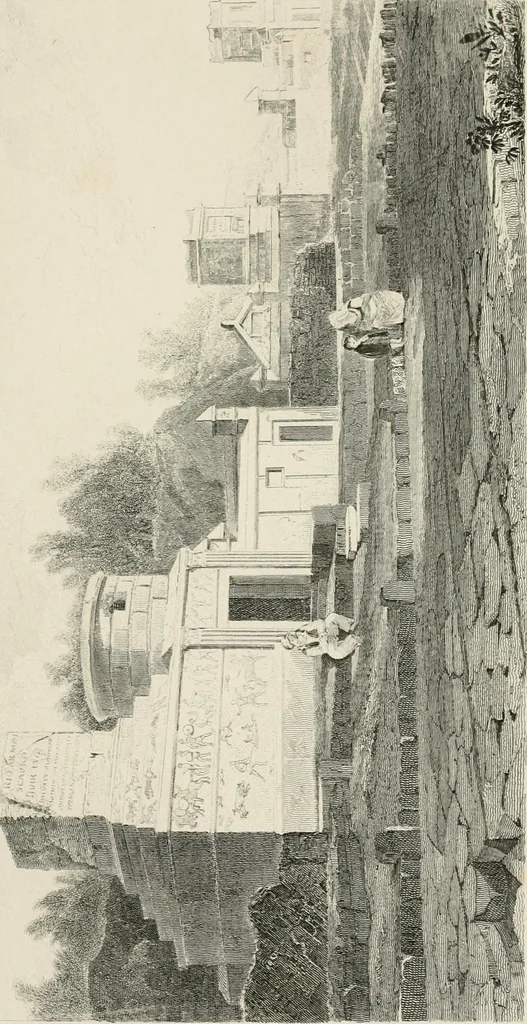 An illustration from Pompeiana : the topography, edifices, and ornaments of Pompeii, 1875, leaf 107