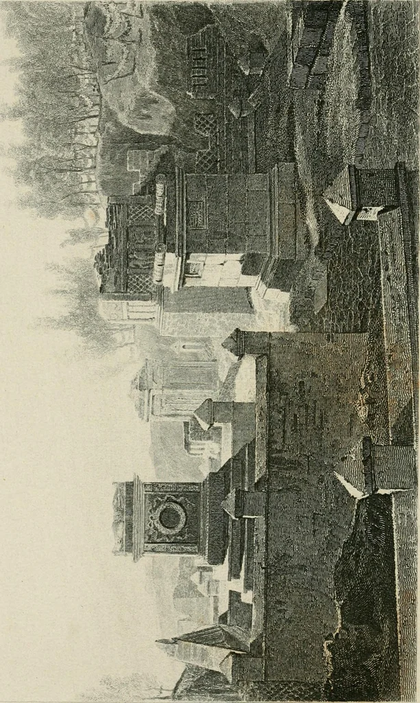 An illustration from Pompeiana : the topography, edifices, and ornaments of Pompeii, 1875, leaf 110