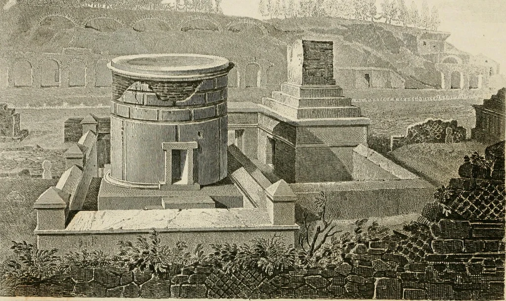 An illustration from Pompeiana : the topography, edifices, and ornaments of Pompeii, 1875, leaf 114
