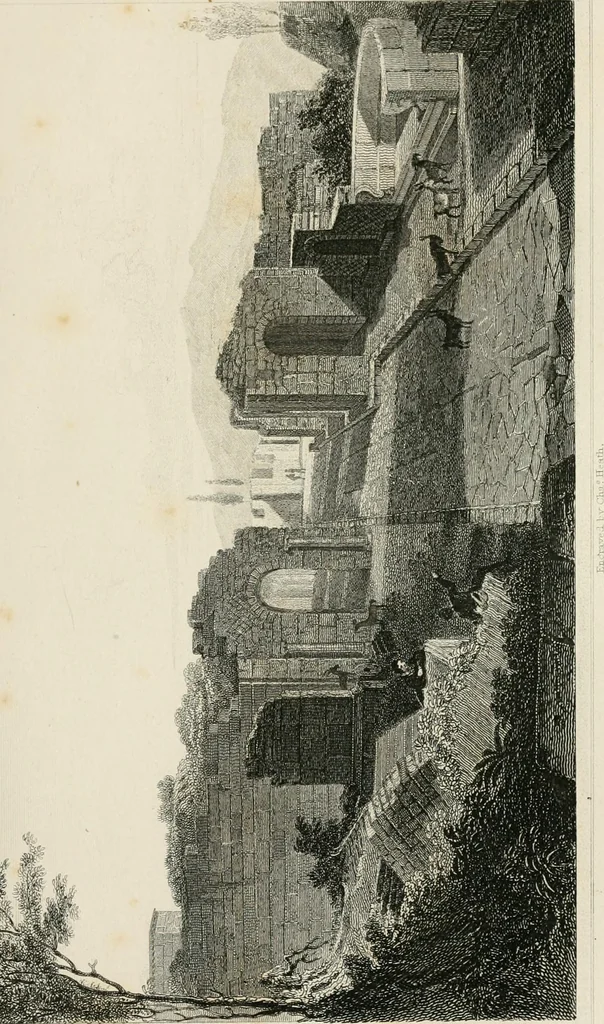 An illustration from Pompeiana : the topography, edifices, and ornaments of Pompeii, 1875, leaf 125