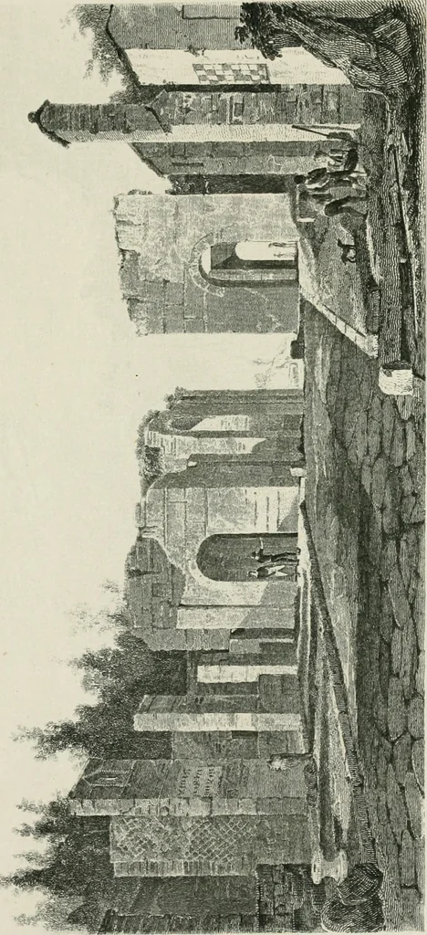 An illustration from Pompeiana : the topography, edifices, and ornaments of Pompeii, 1875, leaf 127