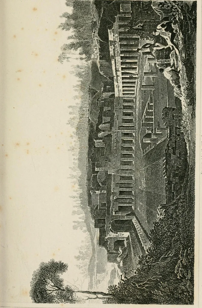 An illustration from Pompeiana : the topography, edifices, and ornaments of Pompeii, 1875, leaf 157