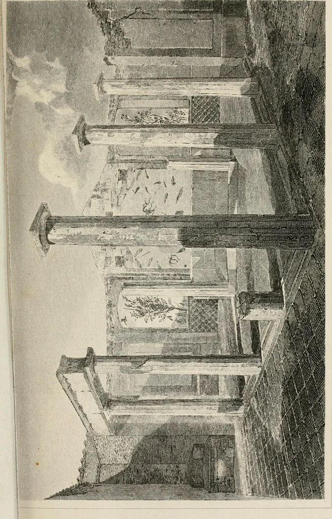 An illustration from Pompeiana : the topography, edifices, and ornaments of Pompeii, 1875, leaf 159