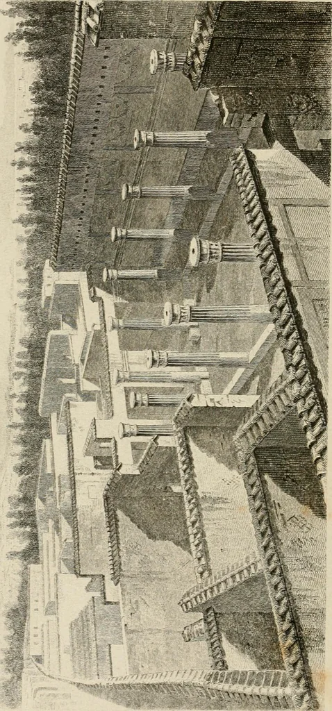 An illustration from Pompeiana : the topography, edifices, and ornaments of Pompeii, 1875, leaf 168