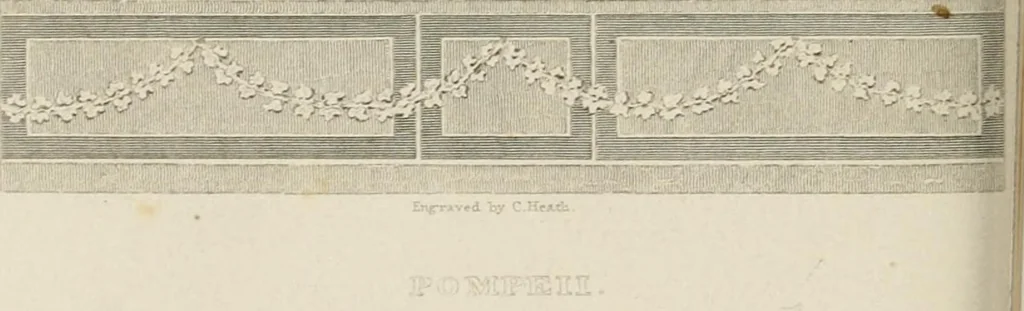 An illustration from Pompeiana : the topography, edifices, and ornaments of Pompeii, 1875, leaf 180
