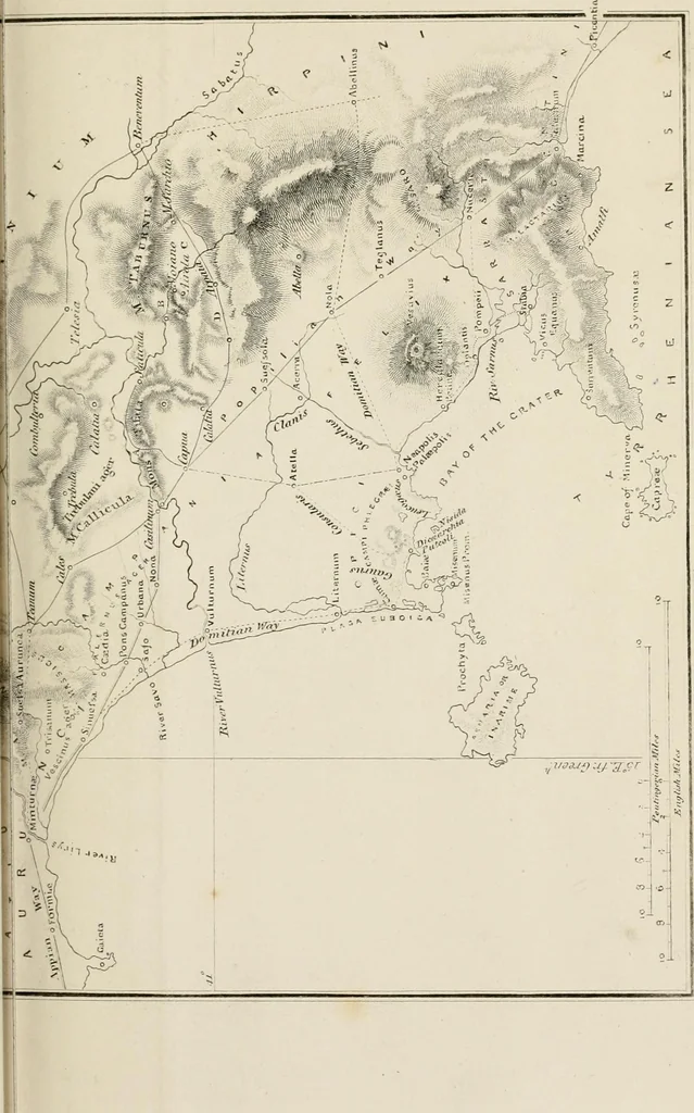 An illustration from Pompeiana : the topography, edifices, and ornaments of Pompeii, 1875, leaf 19