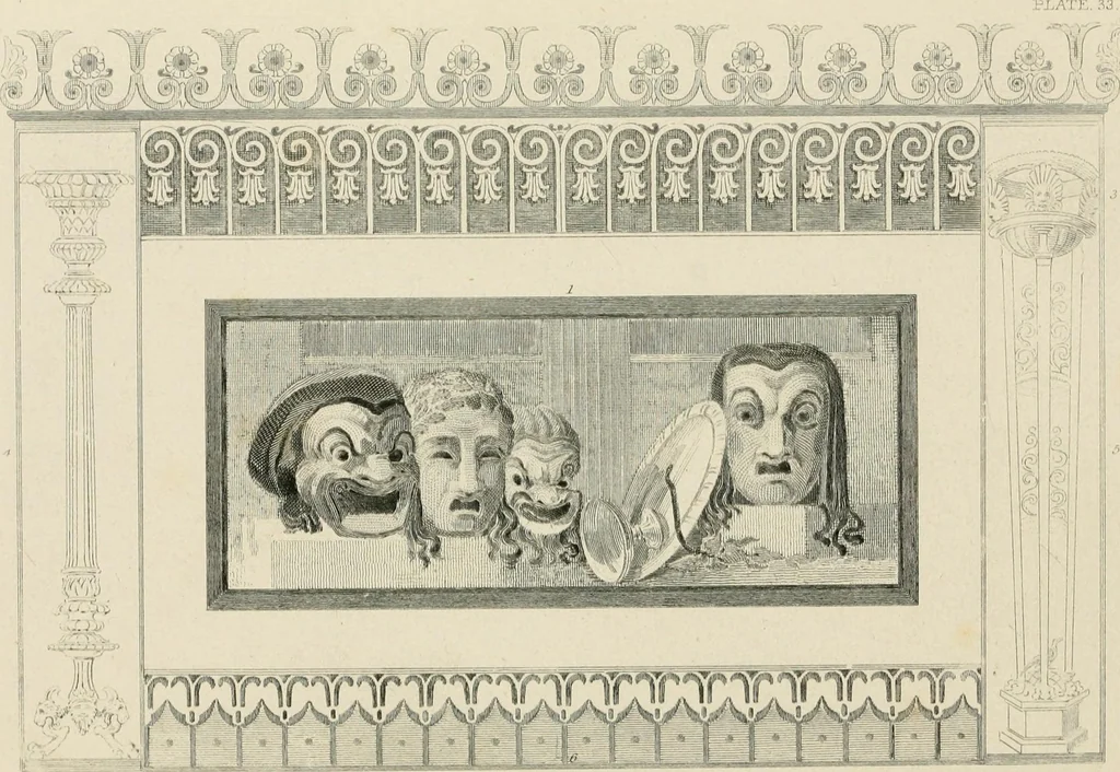 An illustration from Pompeiana : the topography, edifices, and ornaments of Pompeii, 1875, leaf 192