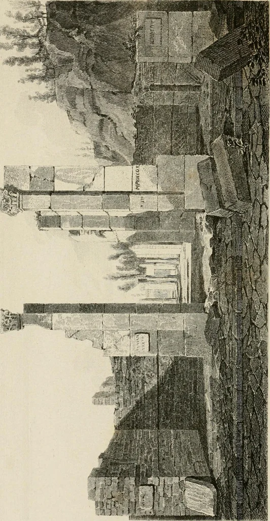 An illustration from Pompeiana : the topography, edifices, and ornaments of Pompeii, 1875, leaf 200