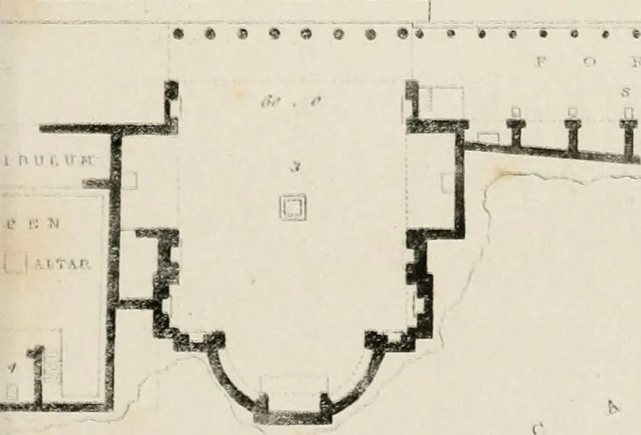 An illustration from Pompeiana : the topography, edifices, and ornaments of Pompeii, 1875, leaf 227
