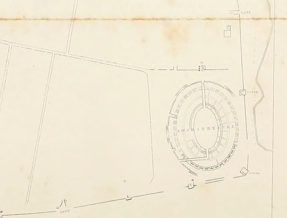 An illustration from Pompeiana : the topography, edifices, and ornaments of Pompeii, 1875, leaf 24