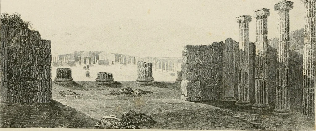 An illustration from Pompeiana : the topography, edifices, and ornaments of Pompeii, 1875, leaf 240