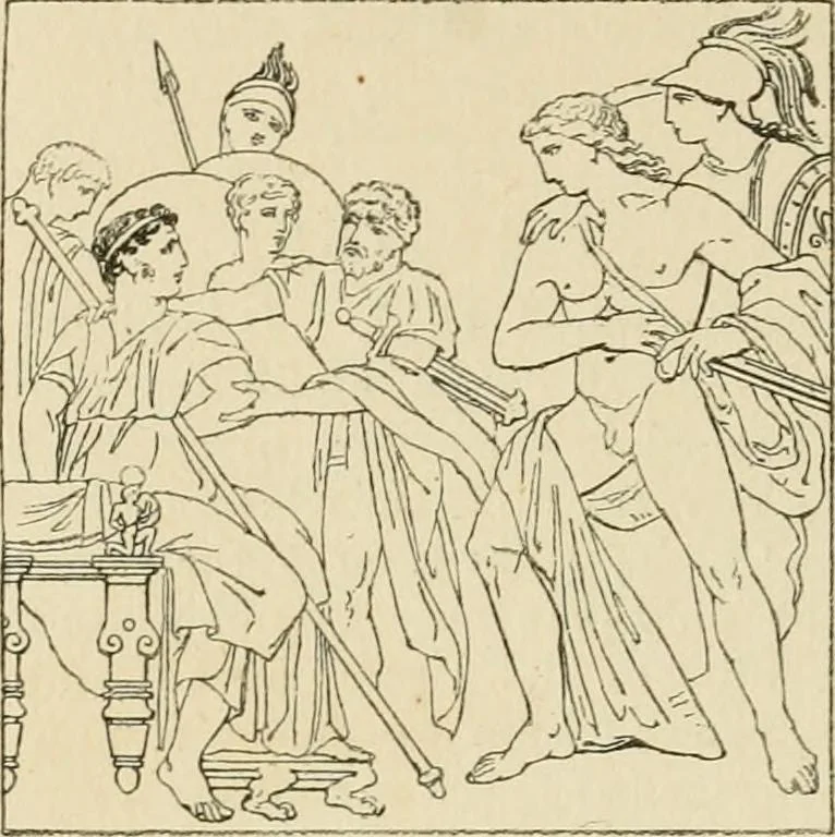 An illustration from Pompeiana : the topography, edifices, and ornaments of Pompeii, 1875, leaf 278