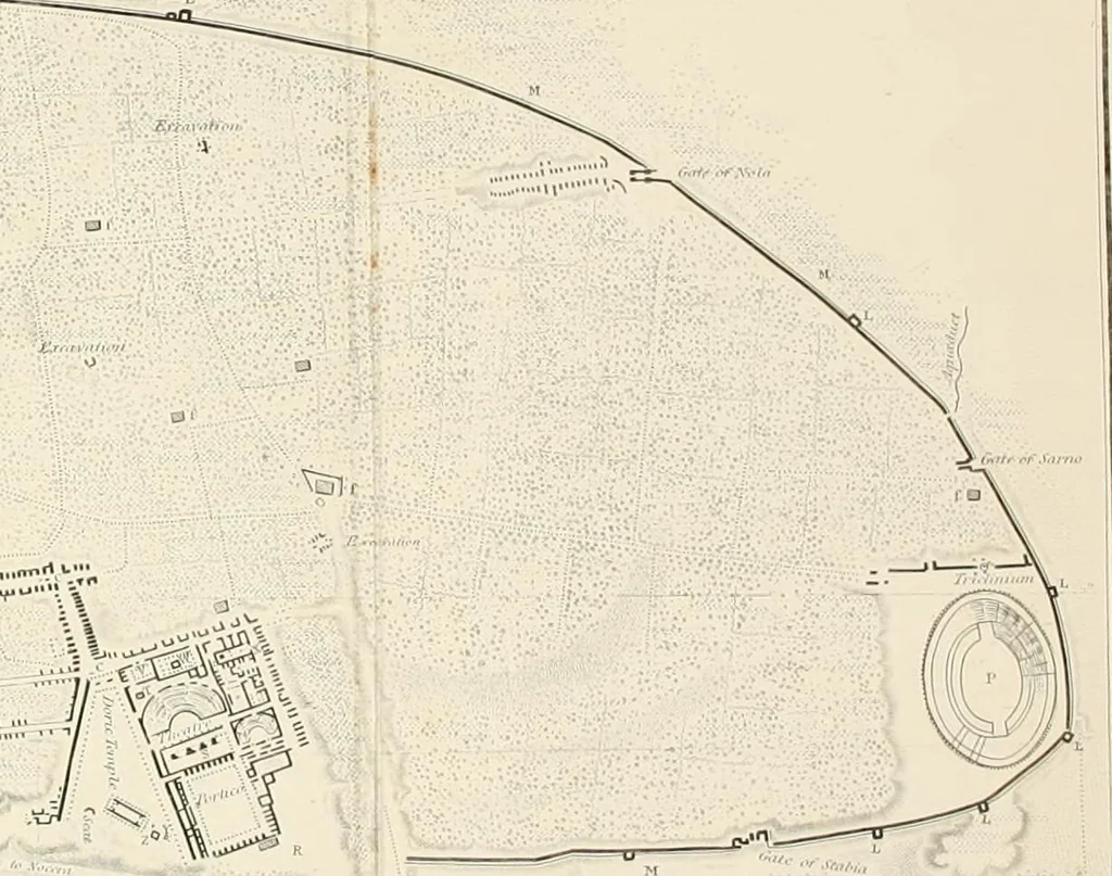An illustration from Pompeiana : the topography, edifices, and ornaments of Pompeii, 1875, leaf 38