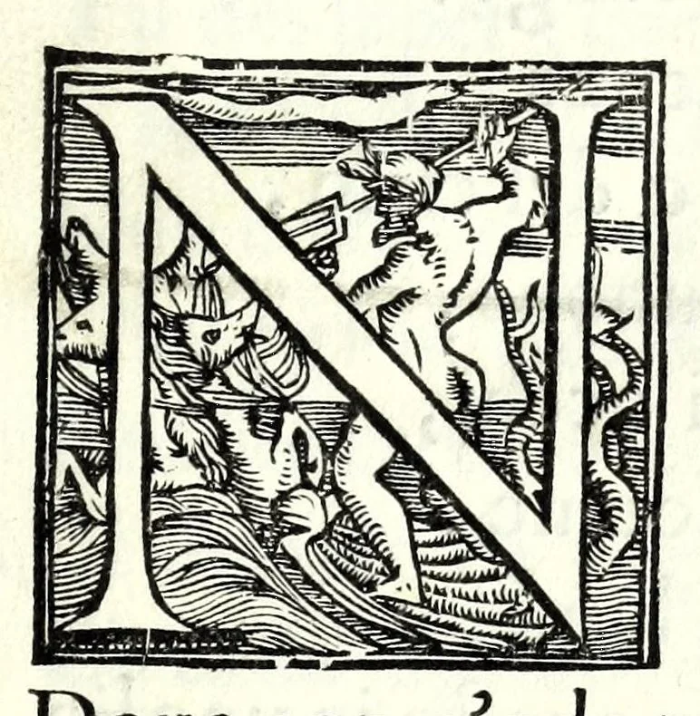 An illustration from Edippo : tragedia, 1565, leaf 13
