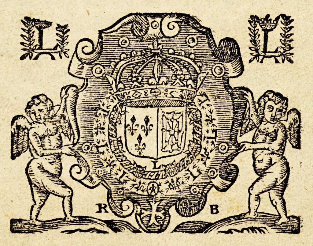 An illustration from Edit du roy, pour l'establissement de la Compagnie des Indes occidentalles [sic]. : Verifié en Parlement le vnziéme [sic] iour de iuillet 1664. Et en la Chambre des comptes le dernier iuillet 1664, 1664, leaf 5