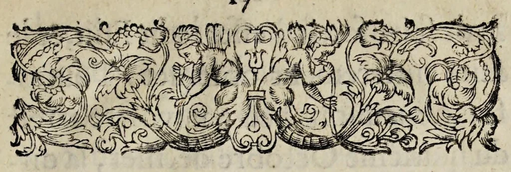 An illustration from Edit dv Roy, portant restablissement avx elevz de leurs qualitez, gages, droicts, & exemptions de tailles., 1606, leaf 21