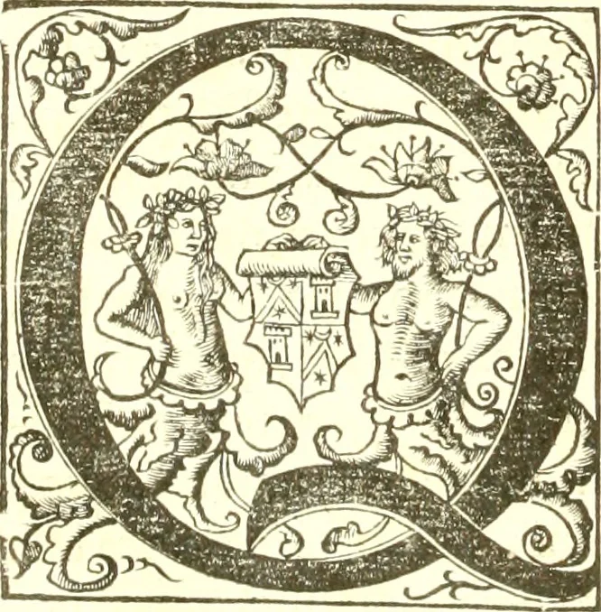 An illustration from Edoardi VVottoni Oxoniensis De differentiis animalium libri decem ..., 1552, leaf 69