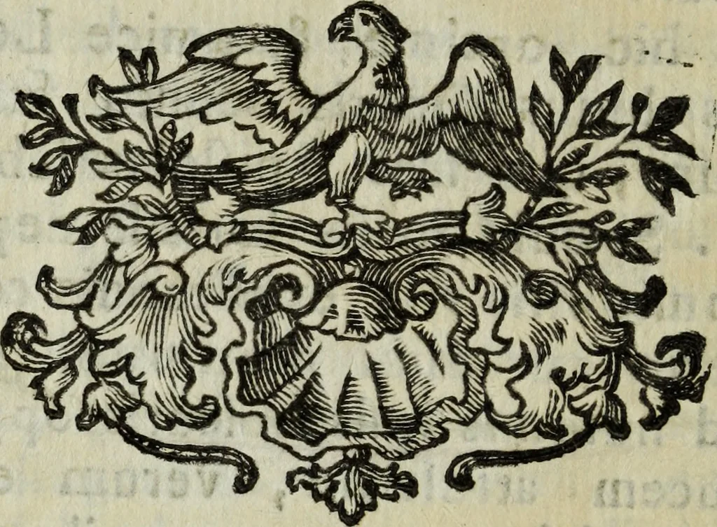 An illustration from Eduardi Corsini ... epistolae tres, quibus Sulpiciae Dryantillae, Aureliani ac Vaballathi Augustorum nummi explicantur et illustrantur, 1761, leaf 9